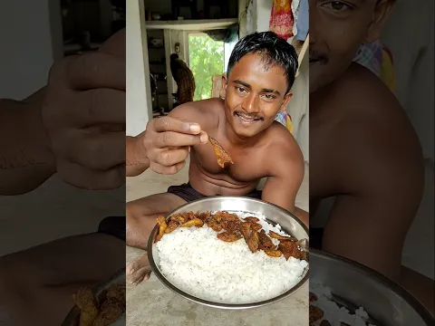 ✨ Spicey Fish Fry And Rice Eating|💖#shorts #tiktok #food #recipe