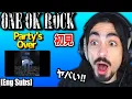 Download Lagu ONE OK ROCK - Party's Over Reaction リアクション 新曲 new song
