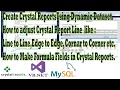 crystal report with mysql database in vb net