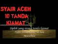 Syair aceh 10 tanda kiamat
