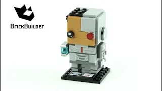 Lego BrickHeadz 41601 Cyborg - Lego Speed Build