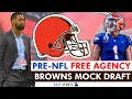 Cleveland Browns Mock Draft Before 2024 NFL Free Agency 7-Round NFL Mock Draft