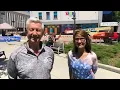 Tom Zalaski Erin Davisson Get Ready to Host the Flag Day Parade
