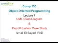 COMP 155 Object-Oriented Programming Lecture 7