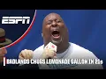 Badlands Booker sets NEW WORLD RECORD in Nathan s Famous Lemonade Chug Contest