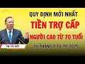 Download Lagu Tiền trợ cấp người cao tuổi 70–90 tuổi tháng 7–9/2025: Ai được hưởng, ai không?