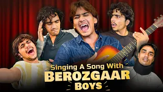 Sing a song with Berozgaar Boys 😂 @BerozgaarBoyzzofficial-555 @sunilyogivlog8497 