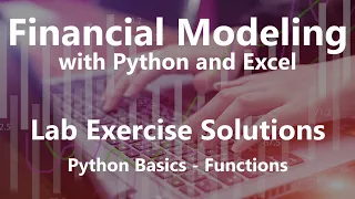Python Basics - Functions
