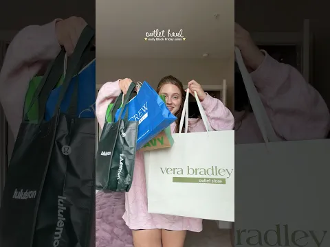 EARLY *BLACK FRIDAY* OUTLET HAUL ποΈπ