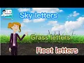 Sky Grass and Root letters formation of letters for kids Elucidate Academy