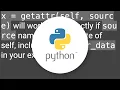 Python access class property from string