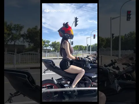 Let's go race moto rider lady