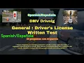 Spanish DMV Written Test permit test 25 Questions with Answer 2025 Espanol Quick Guide