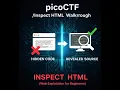 picoCTF Walkthrough Inspect HTML - Web Exploitation for Beginners