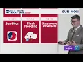 San Angelo Abilene Weather Heavy rainfall potential Sunday into Monday