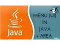 Java Tutorial - Menu Driven Program Bluej