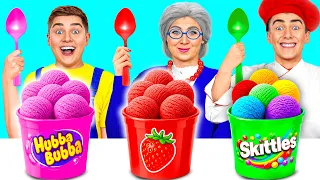 Reto De Cocina Yo vs Abuela | Ideas Increíbles Para Cocinar de TeenDO Challenge