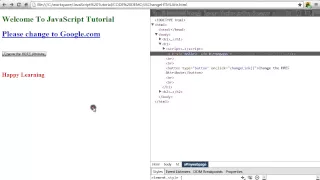 JAVASCRIPT HOW TO CHANGE HTML ATTRIBUTE DEMO