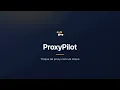 ProxyPilot Alternador de proxy para Chrome HTTP HTTPS SOCKS4 e SOCKS5