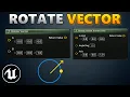 Rotate Vector Around Axis Explained In Unreal Engine
