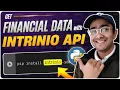 How to use Intrinio Python API to get Reliable Financial Data