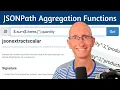 JSONPath Aggregation Functions