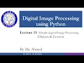 Lecture 13 Morphological Image Processing