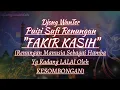 Download Lagu Puisi Sufi | FAKIR KASIH By Djong WanTer | Perenungan Manusia Yg Kadang Lalai Oleh Kesombongan