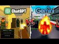 ChatGPT vs Gemini I Forced AI to Make Roblox Cheats IT ACTUALLY WORKS