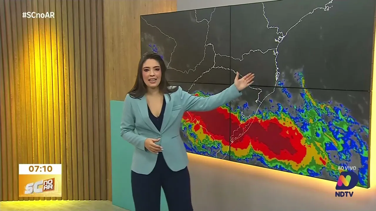 Central do Tempo - Confira a previsão do tempo para a quarta-feira em SC