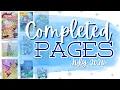 Sharing My Completed Pages July 2026