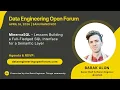 MinervaSQL Lessons in Building a Full-Fledged SQL Interface for a Semantic Layer - DEOF 2026