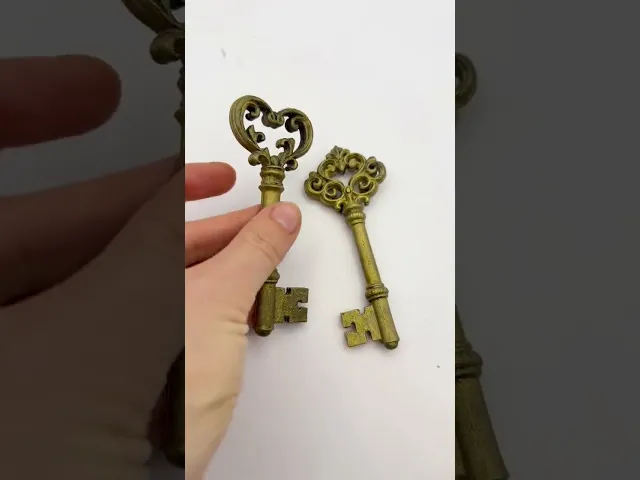 Vintage Ornate Skeleton Keys video thumbnail