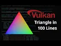 Vulkan Triangle with VkUtils C C VkUtils