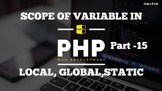 WHAT IS VARIABLE SCOPE IN PHP LOCAL GLOBAL STATIC KEYWORDS IN PHP WITH EXAMPLES
