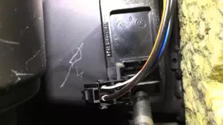 Ford Focus transit Mondeo heater fan speed resistor diagnostic and replacement