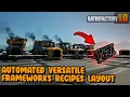 Satisfactory 1 0 Automated Versatile Framework Recipe Layout