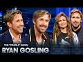 Ryan Gosling Gives Jimmy a Pink Manicure Surprises Wife Eva Mendes with a Birt ay Serenade