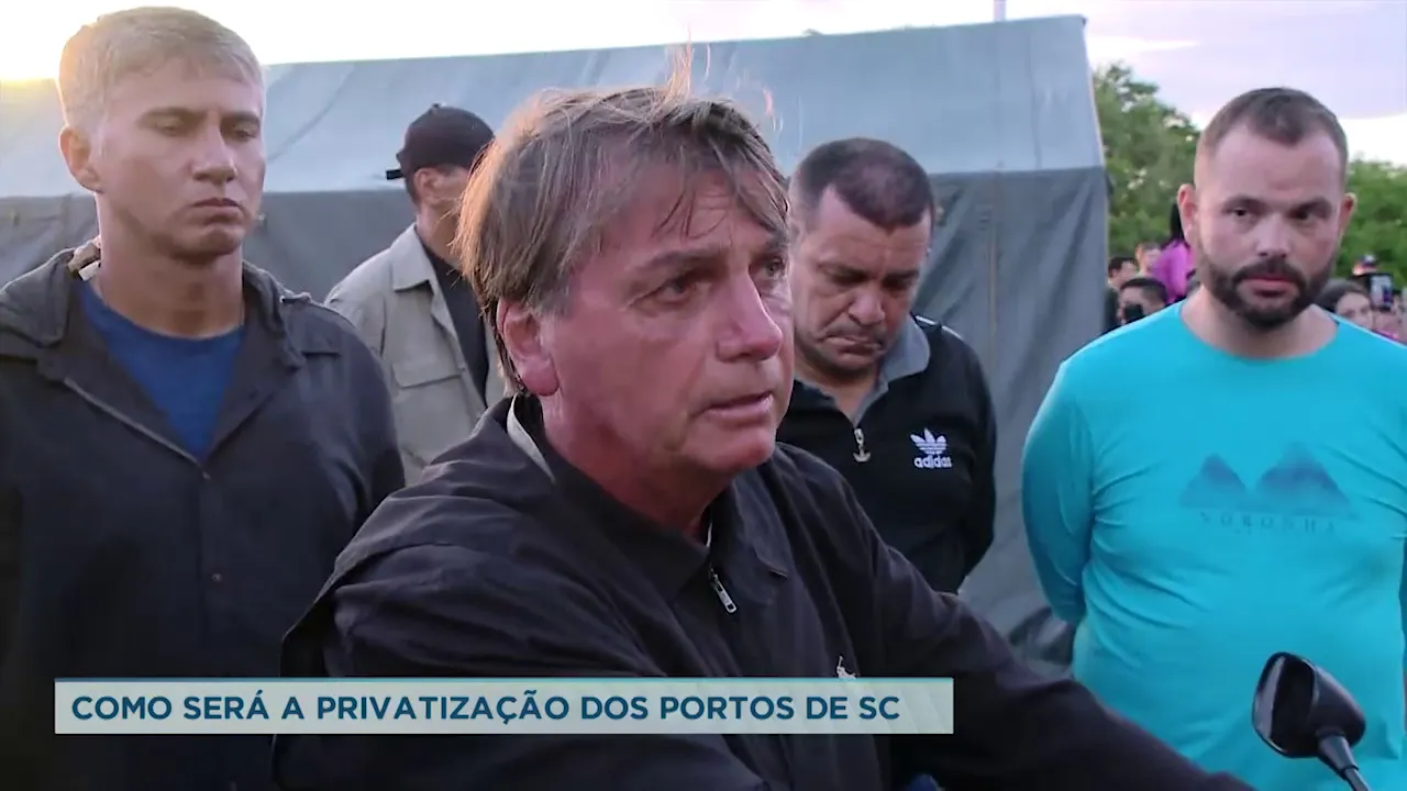 Como será a privatização dos portos de SC