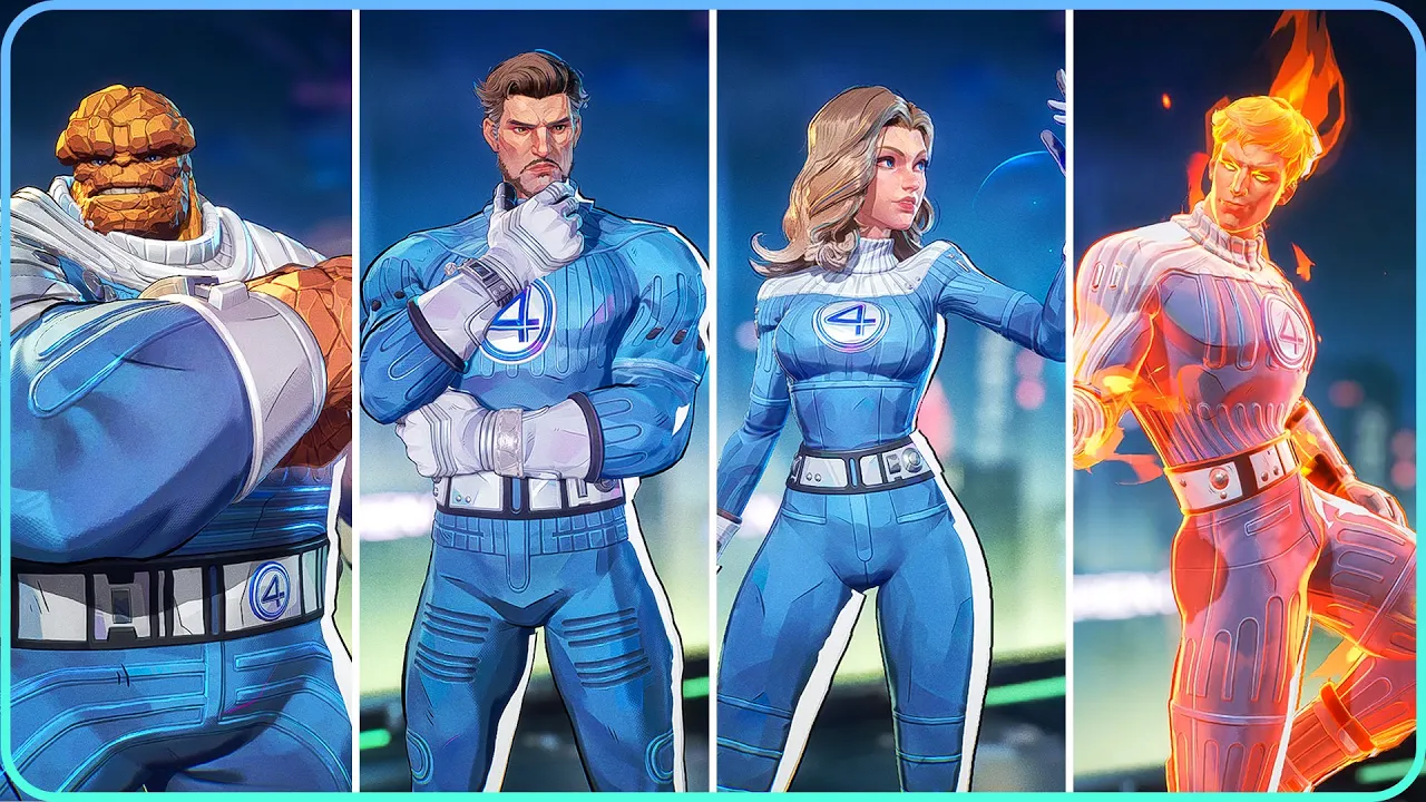 All Fantastic Four Interactions Between Members (First Steps) in Marvel Rivals All Fantastic Four Interactions Between Members (First Steps) in Marvel Rivals
