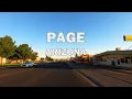 Page Arizona - Morning Drive 4K