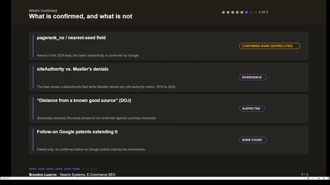 Video thumbnail: Google's Nearest-Seed Ranking Patent Expires in 2026