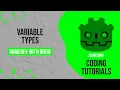 Variable Types GDScript Tutorial GameDev with Drew