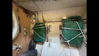 Padeyes, paper and water collection.