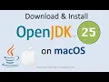 Download and Install OpenJDK 25 on macOS