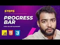 Day 49 Step Progress Bar HTML CSS JavaScript Project 60-Day Challenge