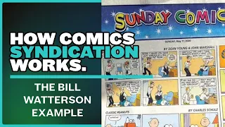 How Newspaper Syndication Works For Comic Strips - The Bill Watterson Example RAD 80s90s History