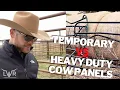 Cattle Panel Comparison Temporary verse Heavy Duty Cattle Panel