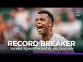 Download Lagu AN 153MPH SERVE 🤯 | Giovanni Mpetshi Perricard breaks Wimbledon serve record