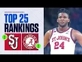 Preseason College Basketball Top 25: St. Johns at No. 1, Alabama rises with Labaron Philon return